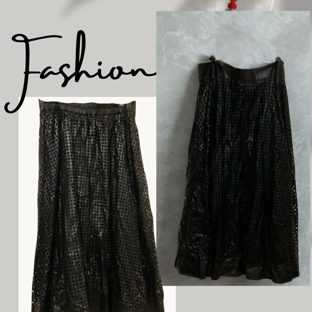 Elegant Black Women's Skirt - For the Curvy Fashionista
